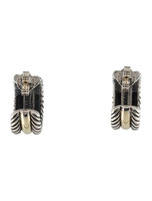David Yurman Two-Tone Cable Collectibles Huggies