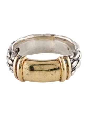 David Yurman Two-Tone Cable Band