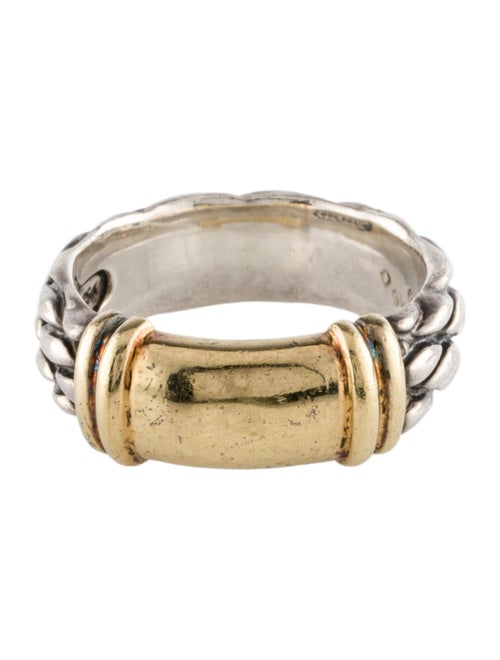 David Yurman Two-Tone Cable Band