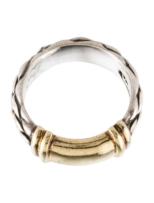 David Yurman Two-Tone Cable Band