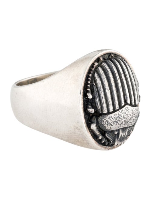 David Yurman Petrvs Scarab Signet Ring