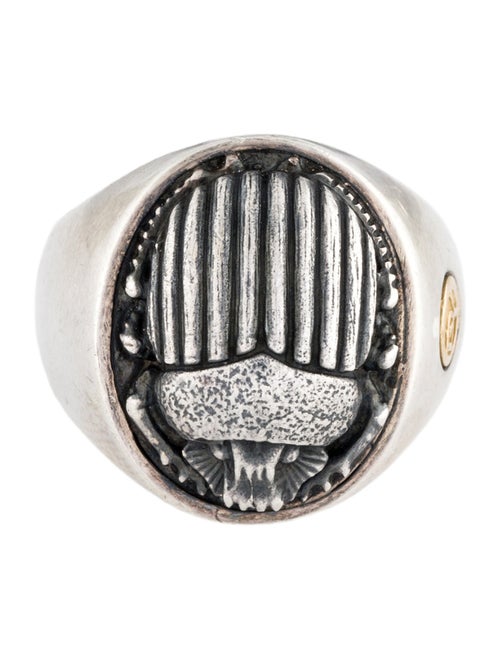 David Yurman Petrvs Scarab Signet Ring
