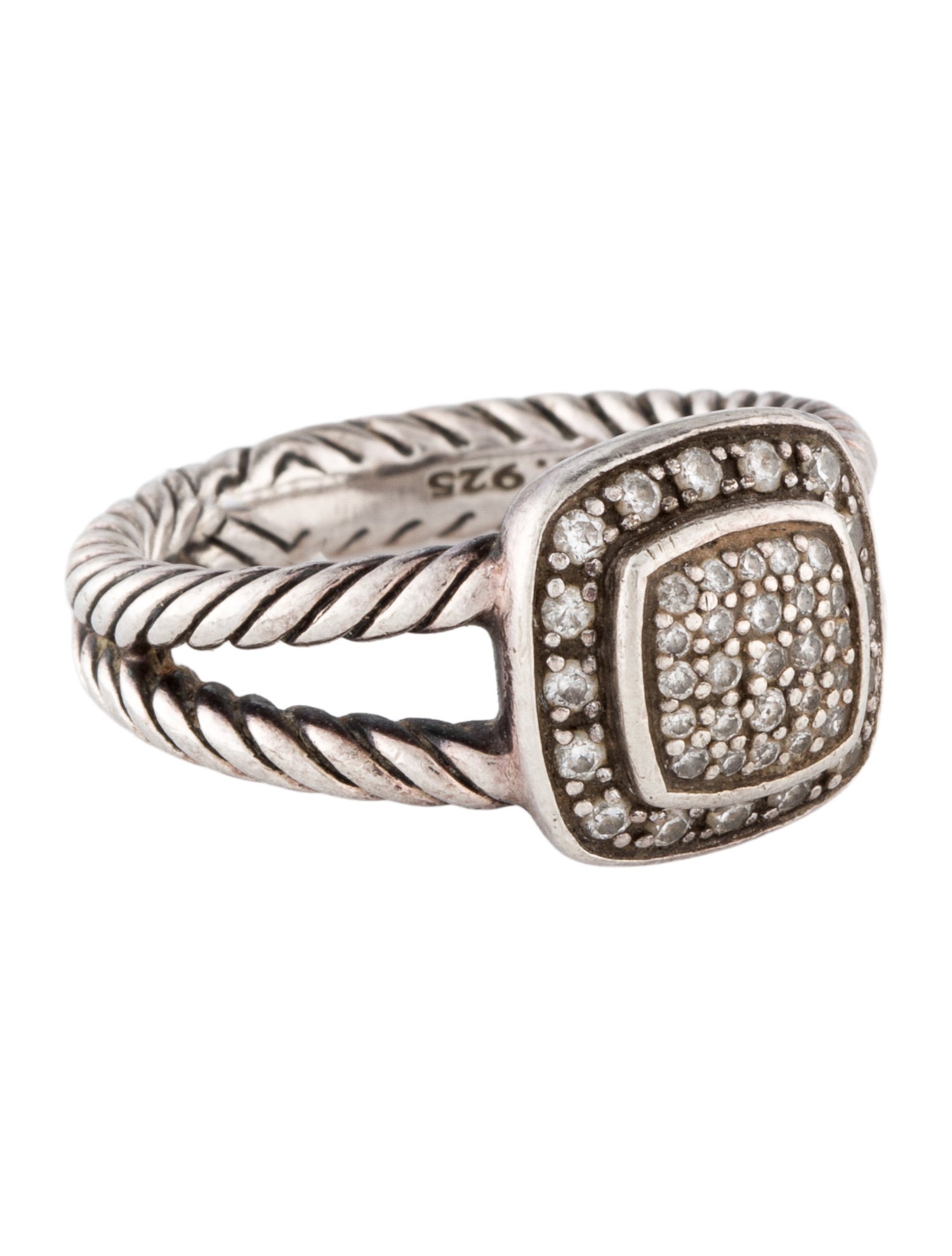 David Yurman Diamond Petite Albion® Ring