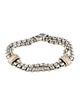 David Yurman Two-Tone Double Box Chain Bracelet