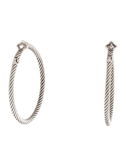 David Yurman Cable Hoop Earrings