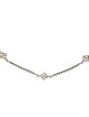 David Yurman Two-Tone Logo Station Necklace