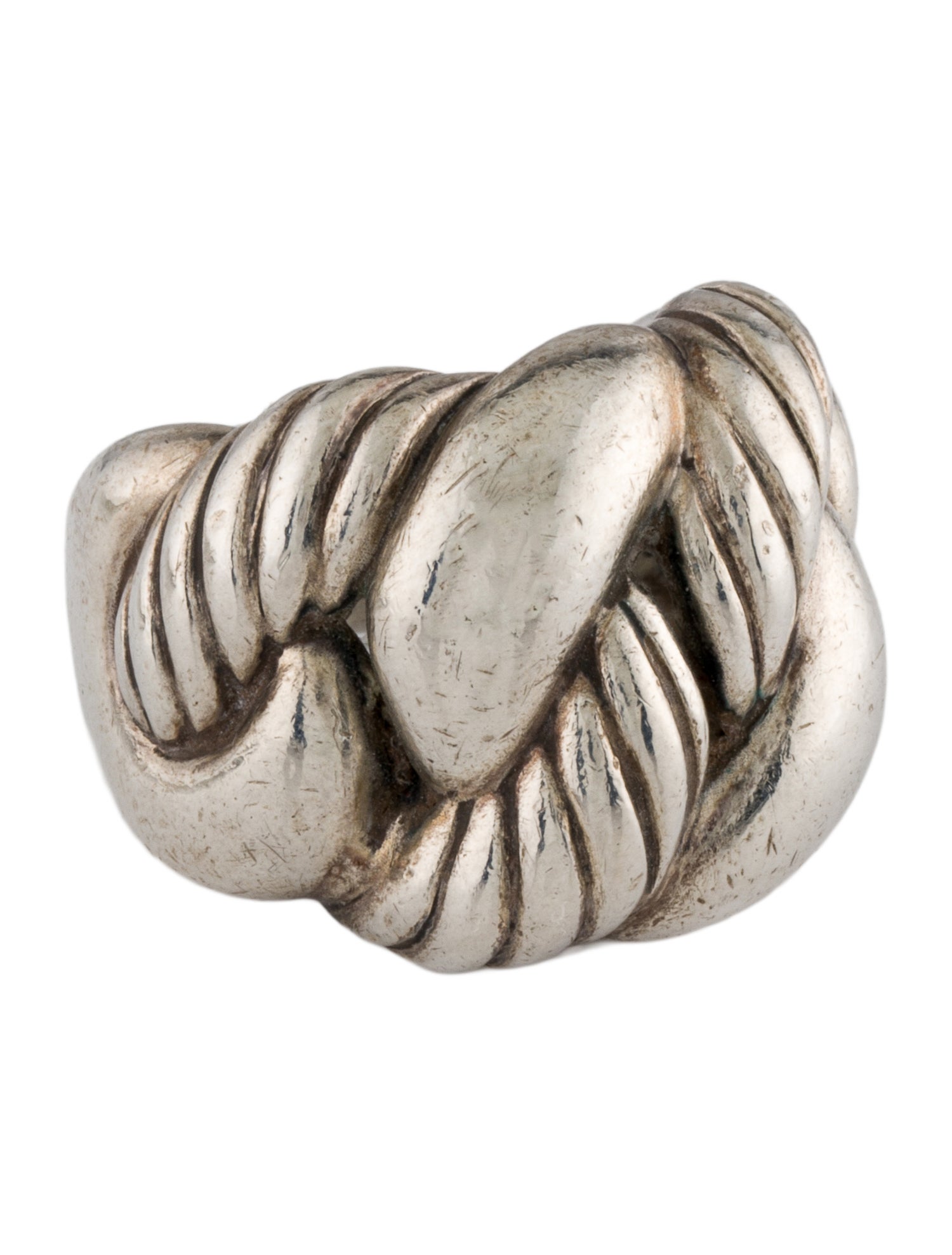 David Yurman Woven Cable Band Ring