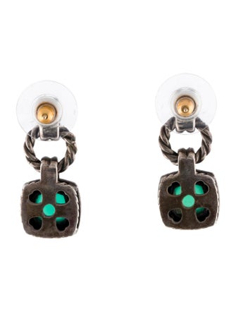 David Yurman Dyed Chalcedony Drop Earrings