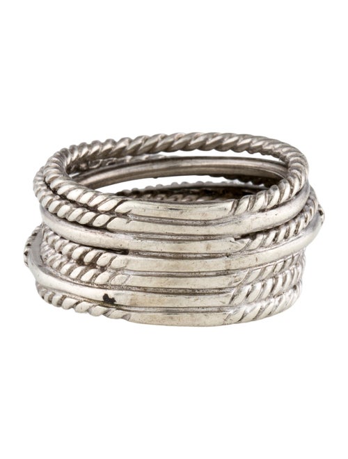 David Yurman Diamond Crossover Ring