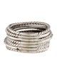 David Yurman Diamond Crossover Ring
