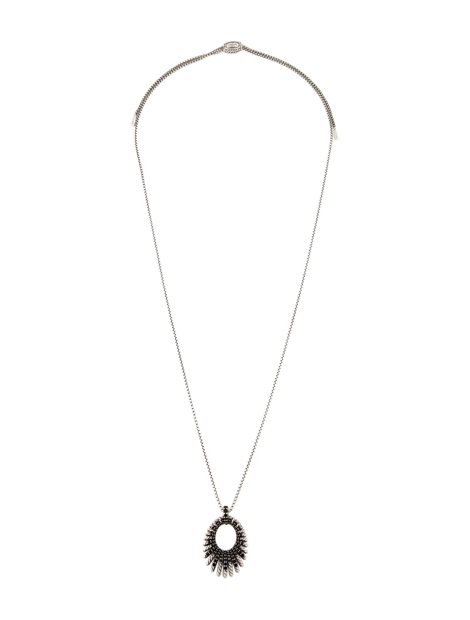 David Yurman Spinel Tempo Pendant Necklace