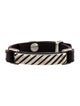 David Yurman Leather Modern Cable ID Wrap Bracelet