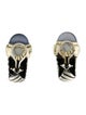 David Yurman Iolite & Dyed Chalcedony Shrimp Earrings