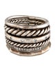 David Yurman Diamond Stax Six Row Ring