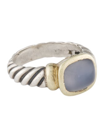 David Yurman Chalcedony Noblesse Cocktail Ring