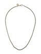 David Yurman Two-Tone Box Chain Necklace