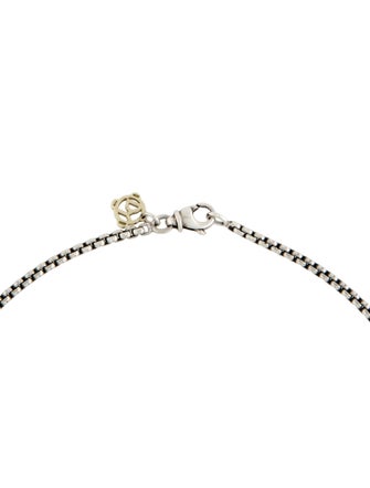 David Yurman Two-Tone Box Chain Necklace