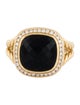 David Yurman 18K Onyx & Diamond Albion® Ring