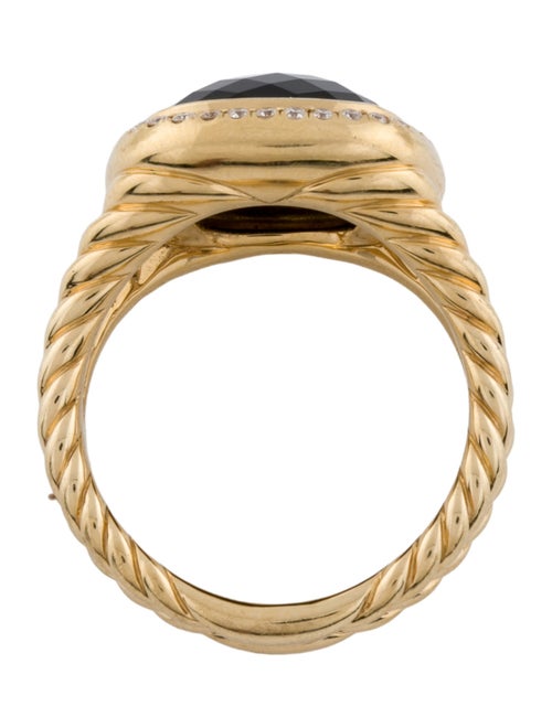David Yurman 18K Onyx & Diamond Albion® Ring