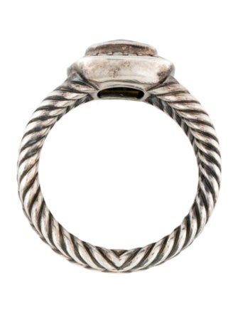 David Yurman Citrine & Diamond Petite Albion Ring
