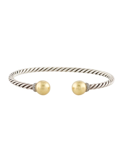 David Yurman Two-Tone Diamond Solari Bracelet