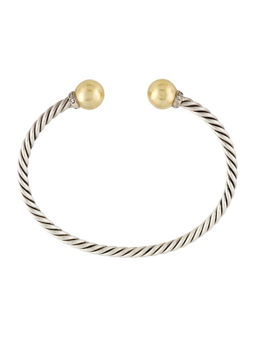 David Yurman Two-Tone Diamond Solari Bracelet