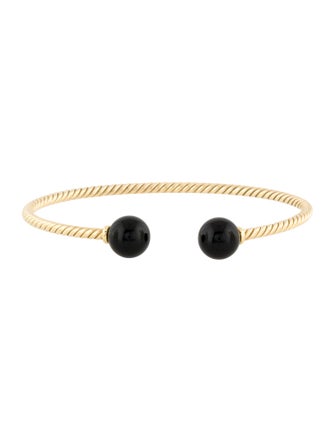 David Yurman 18K Onyx Solari Bracelet