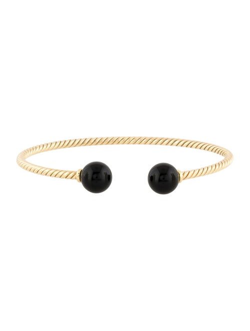 David Yurman 18K Onyx Solari Bracelet