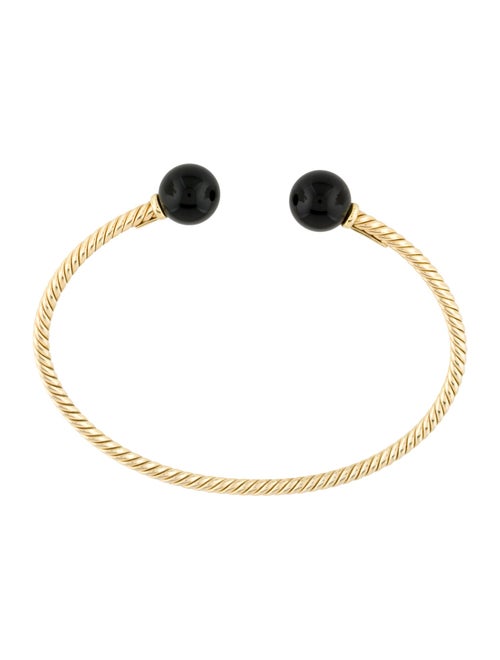 David Yurman 18K Onyx Solari Bracelet