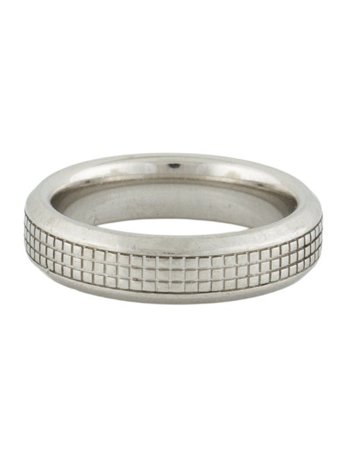 David Yurman Platinum Waves Wedding Band