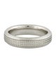 David Yurman Platinum Waves Wedding Band