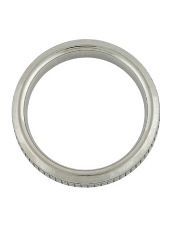 David Yurman Platinum Waves Wedding Band