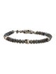 David Yurman Labradorite Memento Mori Skull Station Bracelet