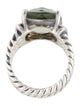 David Yurman Prasiolite & Diamond Wheaton Ring