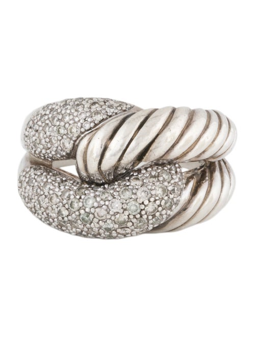 David Yurman 1.23ctw Diamond Labyrinth® Single Loop Ring
