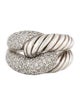 David Yurman 1.23ctw Diamond Labyrinth® Single Loop Ring