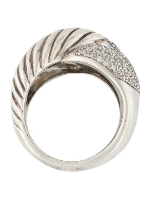 David Yurman 1.23ctw Diamond Labyrinth® Single Loop Ring