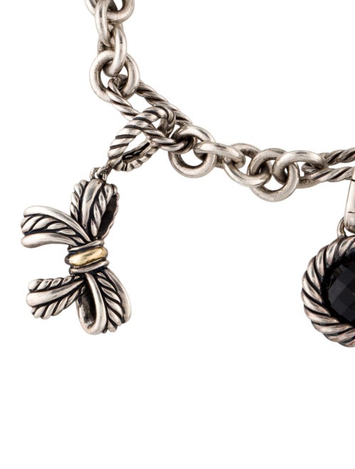 David Yurman Onyx Charm Bracelet