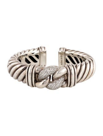 David Yurman Diamond Linked Cuff