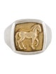 David Yurman Two-Tone Petrvs® Horse Pinky Ring