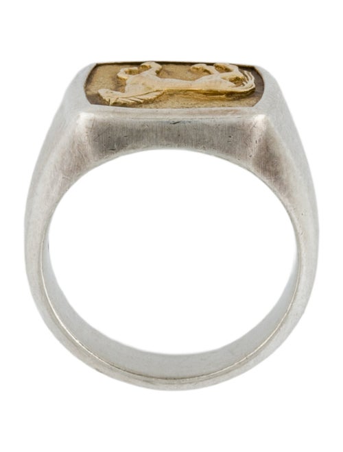 David Yurman Two-Tone Petrvs® Horse Pinky Ring