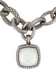 David Yurman Chalcedony, Mother Of Pearl & Diamond Midnight Melange Pendant Necklace