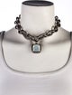 David Yurman Chalcedony, Mother Of Pearl & Diamond Midnight Melange Pendant Necklace