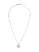 David Yurman Diamond Starburst Pendant Necklace