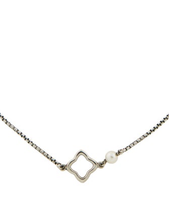 David Yurman Pearl Bijoux Quatrefoil Necklace