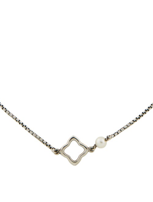 David Yurman Pearl Bijoux Quatrefoil Necklace