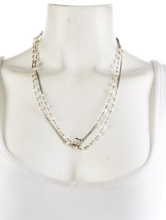 David Yurman Pearl Bijoux Quatrefoil Necklace