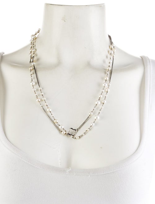 David Yurman Pearl Bijoux Quatrefoil Necklace