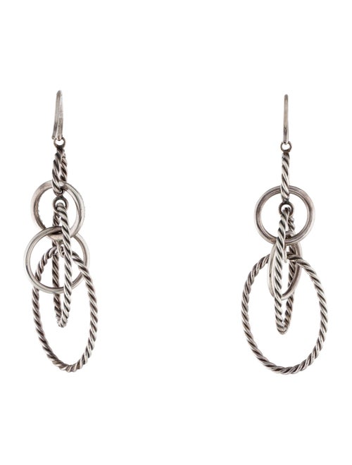 David Yurman Diamond Pave Mobile Drop Earrings