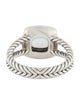 David Yurman Diamond & Prasiolite Petite Albion® Ring